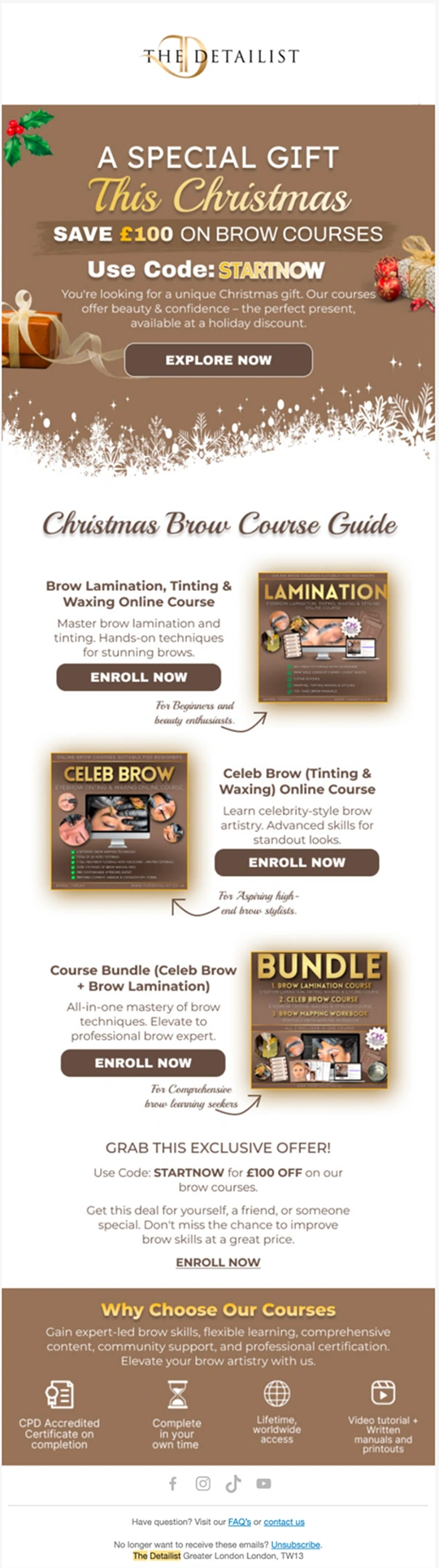 Your Proactive Media Email Design 16 with The Detailist