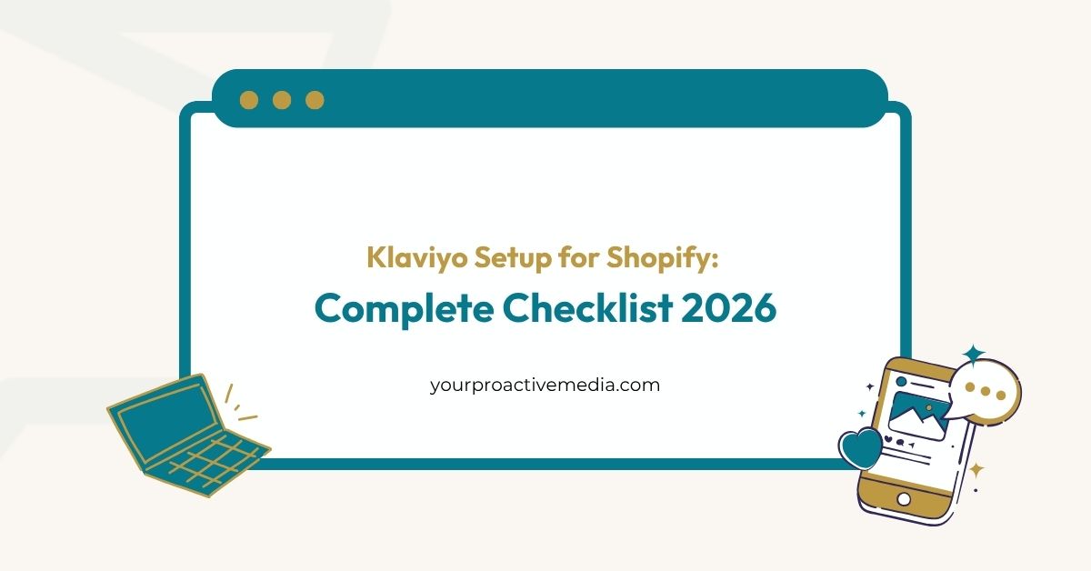A comprehensive Klaviyo checklist banner