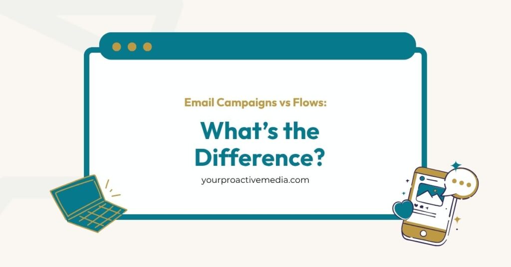 Email Campaigns vs Flows: What’s the Difference? yourproactivemedia.com